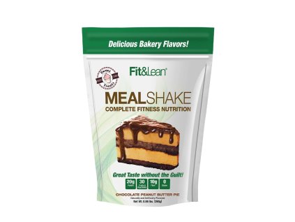 Fit & Lean Šejk na jídlo - Meal Shake 390 g (Příchuť Čokoládový koláč s arašídovým máslem)