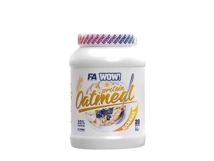 FA Welness Line WOW! Protein Oatmeal 1 kg (Příchuť Banán)