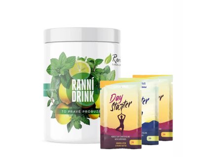 AKCE Revix Ranní drink 250 g citrón + ZDARMA 3x Czech Virus Day Starter 25 g