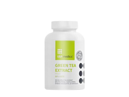 USA medical Green Tea Extract 50% EGCG 60 kapslí
