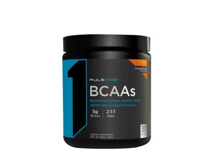 Rule1 BCAA 222 g (Příchuť Explodující pomeranč)