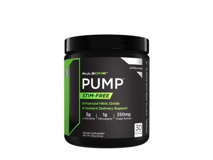 Rule1 R1 Pump 231 g (Příchuť Bez příchutě)