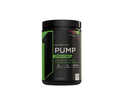 Rule1 Pump Stim Free 315 g (Příchuť Limonáda z černých třešní)