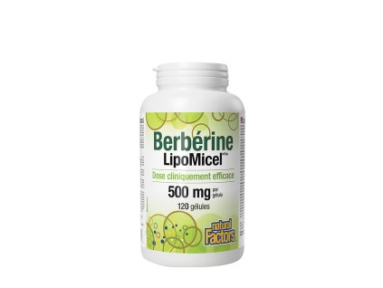 Natural Factors Berberine LipoMicel Matrix 120 kapslí