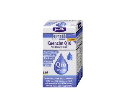JUTAVIT KOENZIM Q10 100MG V%C3%8DZOLD%C3%89KONY FORMULA 30sgel