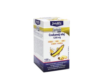 JutaVit Cod Liver Oil 1200 mg 100 softgels