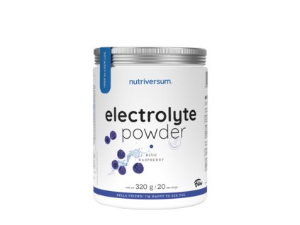 Nutriversum Electrolyte Powder - FLOW 320 g (Příchuť Černá malina)
