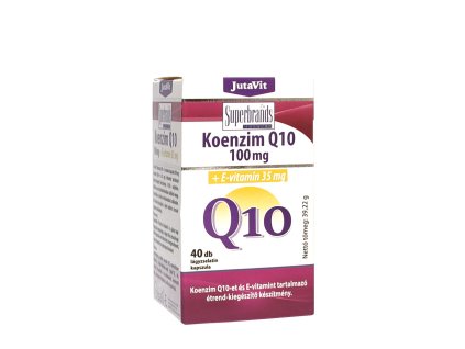 JutaVit Coenzyme Q10 100 mg + Vitamin E capsule 40 tablet