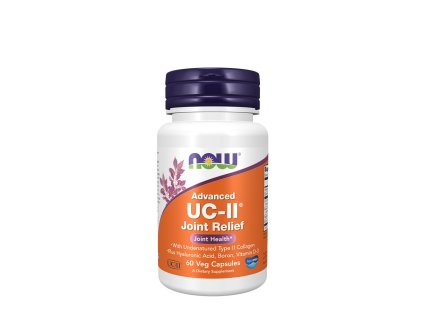 Now Foods Advanced UC-II Joint Relief nativní kolagen typu II 60 veg kapslí