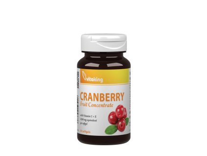 Vitaking Cranberry Fruit Concentrate + C + E 4200 mg 90 softgels