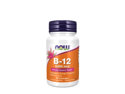 Now Foods Vitamin B12 5000 mcg 60 Cucavá tablet