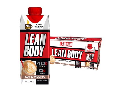 Labrada Lean Body Ready-to-Drink Protein Shake 12 x 500 ml (Příchuť Mocha)