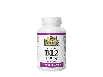 Natural Factors Vitamin B12 1000 mcg 90 tablet