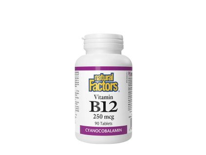Natural Factors Vitamin B12 250 mcg 90 tablet