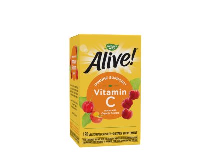 Nature's Way Alive!® Fruit Source Vitamin C 120 kapslí