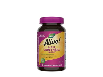 Nature's Way Alive!® Hair, Skin & Nails Gummies 60 gummies