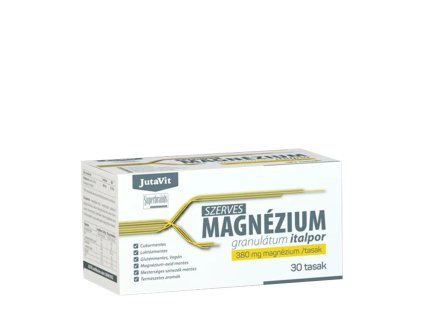 JutaVit Organic Magnesium Granules drink powder 30 sáčků (Příchuť Citron)