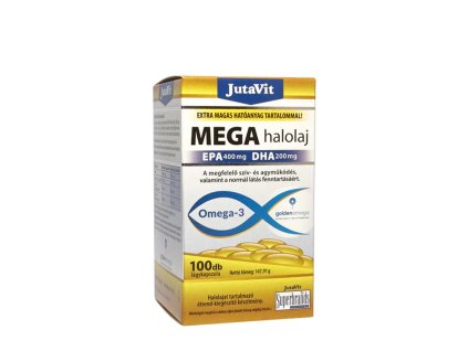 JutaVit MEGA Fish Oil Omega-3 100 softgels