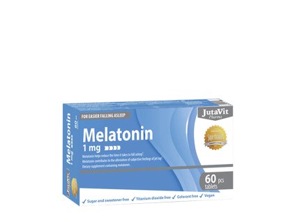 JUTAVIT MELATONIN NIGHT 1MG 60