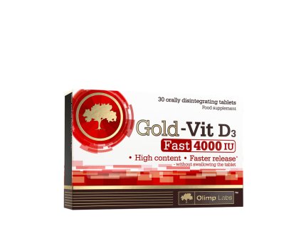 OLIMP LABS GOLD VIT D3 FAST 4000 IU 30 Tabs