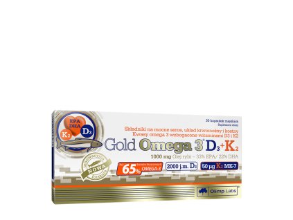 OLIMP LABS GOLD OMEGA 3 D3 plus K2 30 Caps