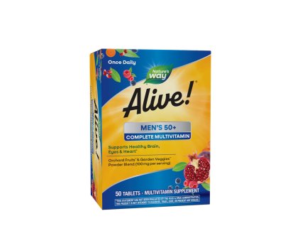 Natures Way Alive! Men's 50+ Complete Multivitamin 50 tablet