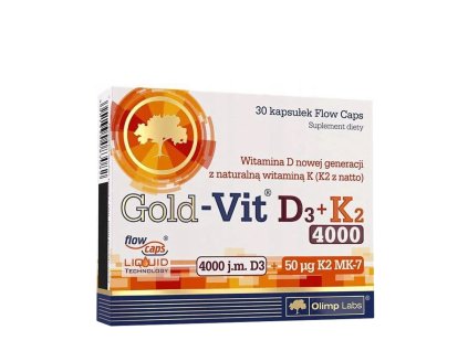 Olimp Labs Gold Vit D3 K2 2000 IU 30caps