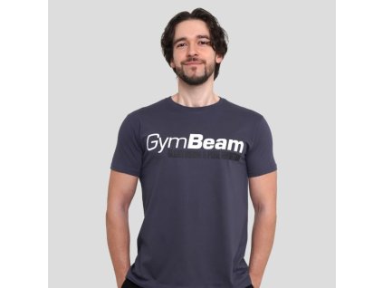 Tričko Pure Ambition Dark Grey - GymBeam (Velikost S, Barva šedá)