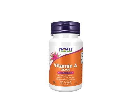 Now Foods Vitamin A 25000 IU 250 Softgels