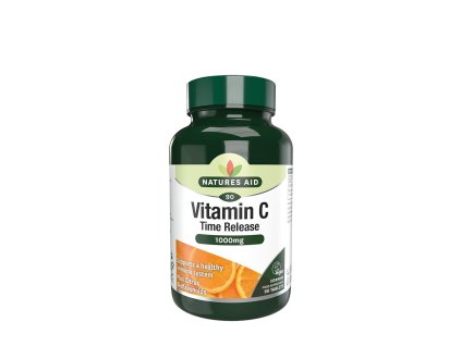 NATURES AID VITAMIN C 1000MG TIME RELEASE WITH CITRUS BIOFLAVONOIDS 90Tabs1