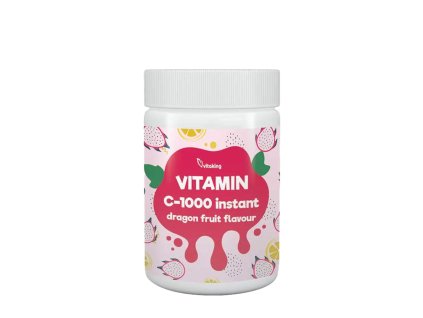 Vitaking Instant Supreme Vitamin C Powder Dragon Berry 150 g (Příchuť Dračí ovoce)