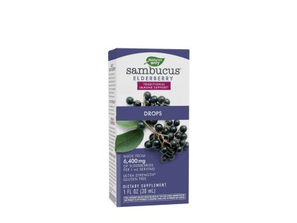 Nature's Way Sambucus Drops 30 ml (Příchuť baza)