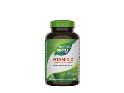 Natures Way Vitamin C with Bioflavonoids 250 kapslí