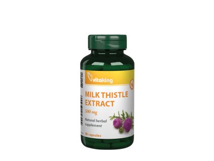 Vitaking Milk Thistle extract 500 mg 80 kapslí