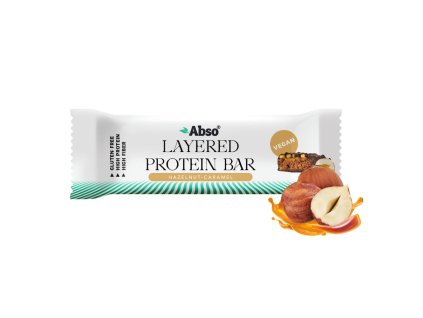 AbsoRICE AbsoBAR Layered Protein Bar Vegan Protein Bar 50 g