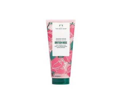 BRITISH ROSE SHOWER SCRUB 200ml