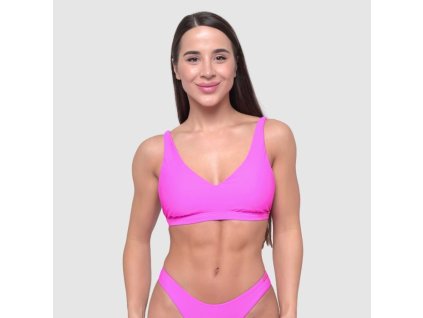 Sportovní vrchní díl plavek Pink - GymBeam (Velikost XS, Barva růžová)