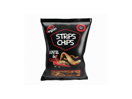 STRiPS CHiPS čočkové - STRiPS CHiPS (Příchuť chilli, Balení (g) 20 x 80 g)