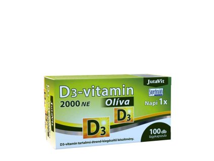 JUTAVIT D3 VITAMIN 2000NE OLIVA LAGYKAPSZULA 100