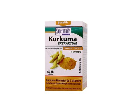 JutaVit Kurkuma + Vitamín E 60 tablet