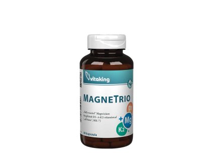 VITAKING MAGNE TRIO MGplusK2plusD3 VITAMIN 80 Caps