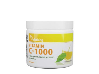 Vitaking Vitamin C 1000 mg with 50 mg Citrus Bioflavonoids and Acerola 200 tablet