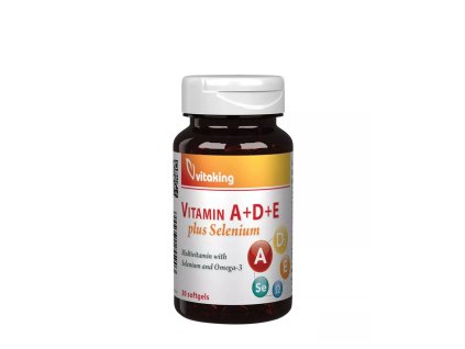 Vitaking Vitamin A+D+E plus Selenium 30 Softgels