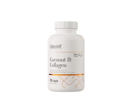 Ostrovit Marine collagen + MCT oil from coconut 90 kapslí