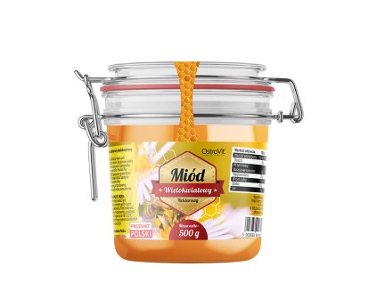 Med nektarový mnohokvětý tekutý Ostrovit 0,5 kg
