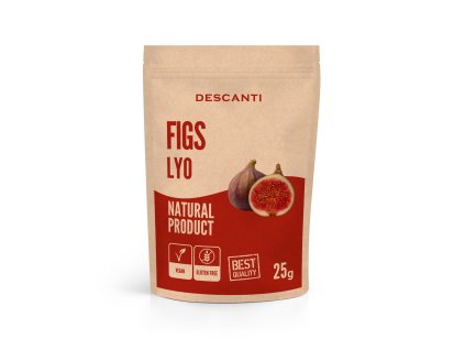 Descanti Lyofilizované fíky poloviny 25g