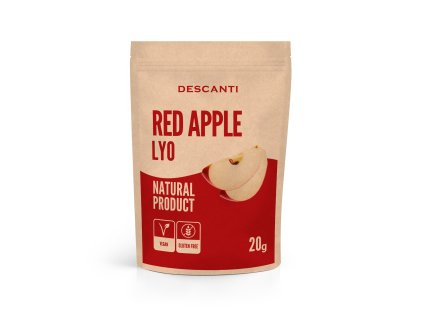 Descanti Lyofilizované červené jablko 20g