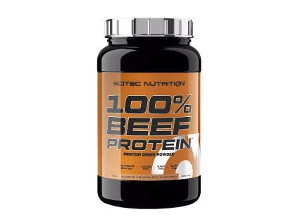 Scitec 100% Beef Protein 900 g (Příchuť Mandle a čokoláda)