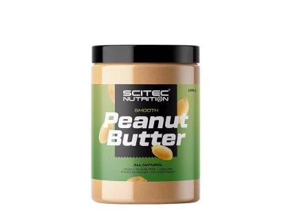Scitec PEANUT BUTTER Smooth 1 kg (Příchuť měkké)