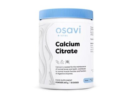 OSAVI Kaltsiumtsitraat pulber 240g 600x600
